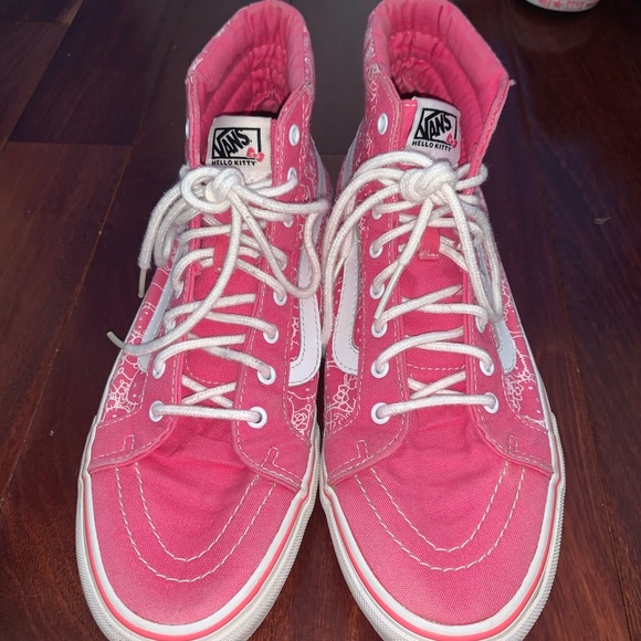 Hello Kitty Sk8 Hightop Vans - Picture 2 of 8